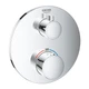 Кран скрытого монтажа терморегулирующий для ванны GROHE Grohtherm хром латунь 158мм 24076000 - изображение 1
