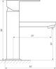Cмеситель для умывальника однорычажный GLOBUS LUX Milano GLM-401-11-Graphite графит латунь 000023317 - изображение 2