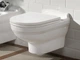 Унитаз подвесной белый VILLEROY&BOCH Hommage без сиденья 6661B0R1 - изображение 4