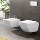 Унитаз подвесной для инсталляции безободковый белый VILLEROY&BOCH VENTICELLO с сиденьем с микролифтом 4611RL01 - изображение 3