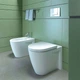 Унитаз напольный белый без бачка DURAVIT STARCK 2 без сиденья выпуск в стену 2128090000 - изображение 3
