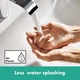Cмеситель для умывальника одновентильный HANSGROHE Vivenis хром латунь с донным клапаном 75020000 - изображение 4