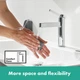 Кран для умивальника однозахватний HANSGROHE Finoris хром латунь з донним клапаном 76010000 - зображення 4