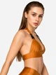 Верхняя часть купальника женская Designed for Fitness 116111212 M Нюдовая с золотистым (DF2000000021836) - изображение 3