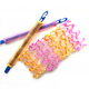 Бигуди Magic Curler "Волна" длина 30 см, набор 18 шт., оранжево-розовые - изображение 1
