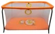 Манеж детский игровой KinderBox люкс Оранжевый сова с мелкой сеткой (R 26013) - изображение 5