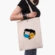 Эко сумка шоппер Время Приключений Финн и Джейк пес (Adventure Time Finn & Jake the dog) (9227-1581) 41x35 см Бежевый - изображение 2