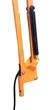 Настольная лампа на струбцине 60W E27 LU-074-1800 ORANGE (Оранжевая) - изображение 5