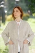 Лляне пальто VIL'NI Філадельфія натуральний 58 - зображення 3