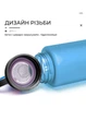 Пляшка для води CASNO 1500 мл KXN-1237 Синя - зображення 7