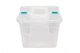 Ящик-контейнер пластиковый с двумя отделениями Heidrun Caddy 38*35*36см (HDR-1637) - изображение 1