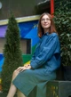 Лляна сукня VIL'NI Лаваль синій 48 - зображення 2