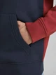 Толстовка Jack & Jones JJEURBAN BLOCKING SWEAT HOOD NOOS S Красный 12190441-Red Dahlia - изображение 4