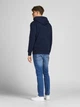 Толстовка Jack & Jones JJLEO SWEAT HOOD M Темно-синий 12200768-Navy Blazer - изображение 3