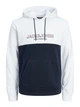 Толстовка Jack & Jones JJEURBAN BLOCKING SWEAT HOOD NOOS S Білий 12190441-White - зображення 5