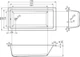 Ванна акриловая Lavinia Boho Element 170x80 см без ножек 37090080 - изображение 5