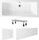 Ванна акриловая Lavinia Boho Pure 170x75 см с ножками, лицевым экраном и торцевым экраном 41140606 - изображение 2