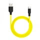 Кабель Hoco X21 Silicone Type-C (1m) black/yellow - зображення 14