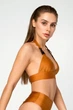 Купальник Топ Designed for Fitness Moto Girl Gold M - зображення 2