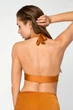 Купальник Топ Designed for Fitness Moto Girl Gold M - зображення 3