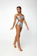 Купальник (Шорты-плавки и Топ) Designed for Fitness Moto Girl Silver S - изображение 3