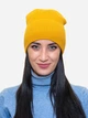 Шапка женская ЖШР-024-04 Лео One Size Yellow (ROZ6400128846) - изображение 2