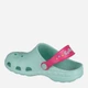 Детские кроксы-сабо для девочки Coqui 8701 23/24 Lt. Mint/Lt. Fuchsia (8595662614549) - изображение 3