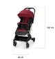 Прогулочная коляска Kinderkraft Indy Burgundy (KKWINDYBRG0000) - изображение 6