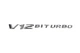 Напис V12 Biturbo (хром) для Mercedes S-сlass W221 2005-2013 рр - зображення 2
