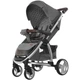 Прогулочная коляска Carrello Vista CRL-8505 Steel Grey Лен + дождевик - изображение 1