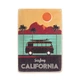 Деревянный постер Wood Posters "Surfing California" (A4 формат, фанера) (pvt0083) - изображение 1