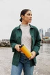 Термокружка Klean Kanteen TKWide Cafe Cap 473 мл Marigold (1008316) - изображение 4