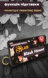 Чехол SHLab для Motorola E7 Plus Flower Black + два ремешка с карабином (25687) - изображение 4