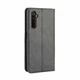 Чехол-книжка Deexe Retro Style для Realme 6 Pro - Black - изображение 8