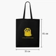 Эко сумка шоппер Время Приключений Джейк Пес (Adventure Time Jake The Dog) (9227-1577) 41x35 см Черный - изображение 5