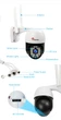 Уличная IP WIFI 3Mp IP66 камера видеонаблюдения C18 TUYA в режиме реального времени с удаленным доступом онлайн - изображение 3