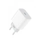 Мережевий зарядний пристрій 20W швидка зарядка XO L77 (1USB-C, 3A) PD White - изображение 1