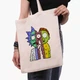 Еко сумка шопер Рік Санчез Рік та Морті (Rick Sanchez Rick and Morty) (9227-2940) 41x35 см Бежевий - зображення 3