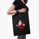 Эко сумка шоппер на молнии Охотники за привидениями (Ghostbusters) (9227-2079) 41x35 см Черный - изображение 4