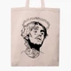 Еко сумка шопер Ліл Піп (Lil Peep) (9227-2634) 41x35 см Бежевий - зображення 1