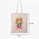 Еко сумка шопер Сейлор Мун (Sailor Moon) (9227-2917) 41x35 см Бежевий - зображення 5