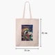 Эко сумка шоппер Spirited Away (9227-2829) 41x35 см Бежевый - изображение 5