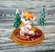Мыло ручной работы на подарок Тигр символ года в куполе на Новый год 85 г (MS-00609) - изображение 1