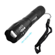 Кишеньковий ліхтарик Police BL-1831-T6 COB зарядка від MicroUSB Чорний (BL1831T6) - зображення 3