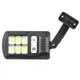 Ліхтар вуличний Solar Street Light BL BK-818-4 COB на сонячній батареї LED Чорний - зображення 2