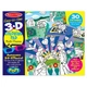 3D-раскраска по точкам Для девочек 3D Coloring Book Girl Melissa & Doug - изображение 1