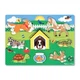 Дерев'яна рамка-вкладиш Домашні тварини Pets Peg Puzzle Melissa & Doug - зображення 1