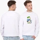 Свитшот мужской Рик и Морти (Dracarys Rick and Morty) (8771-2083) Белый XXL - изображение 2
