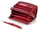 Женский кожаный кошелек клатч на две молнии ST Leather (S5001A) 98246 Бордовый - изображение 3