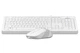 Комплект (клавиатура, мышь) A4Tech F1010 White - изображение 2
